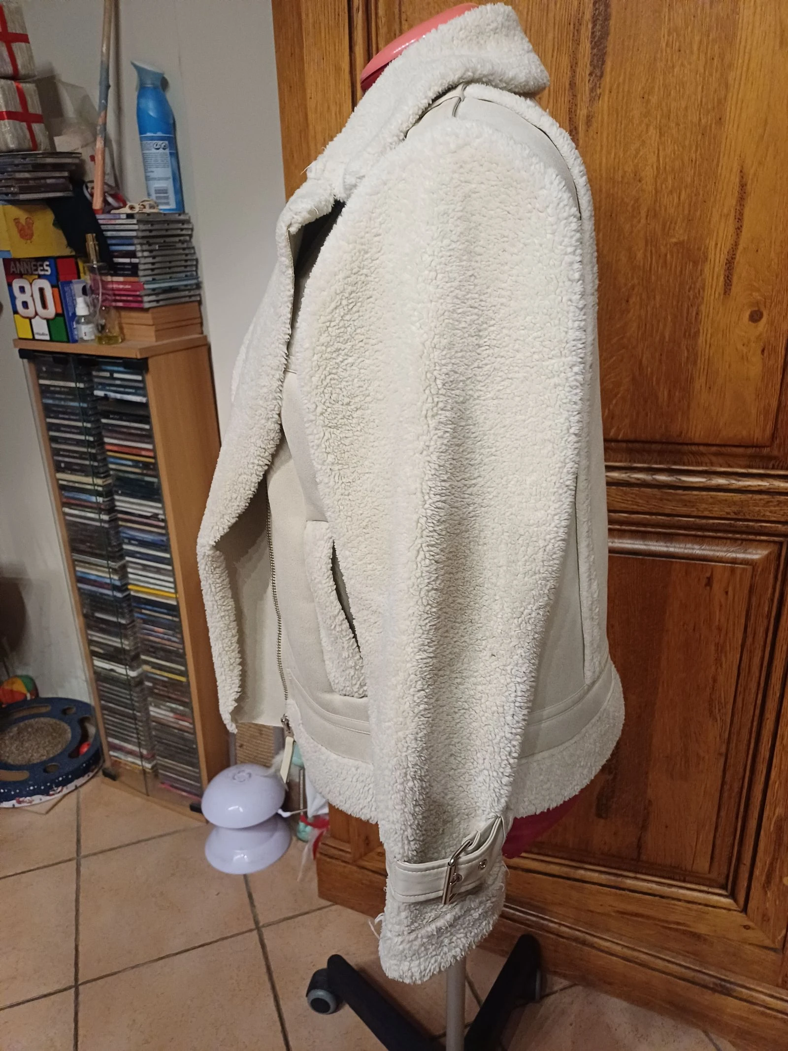 Crèmekleurige blouse maat 38 of M merk Pimkie – photo 8